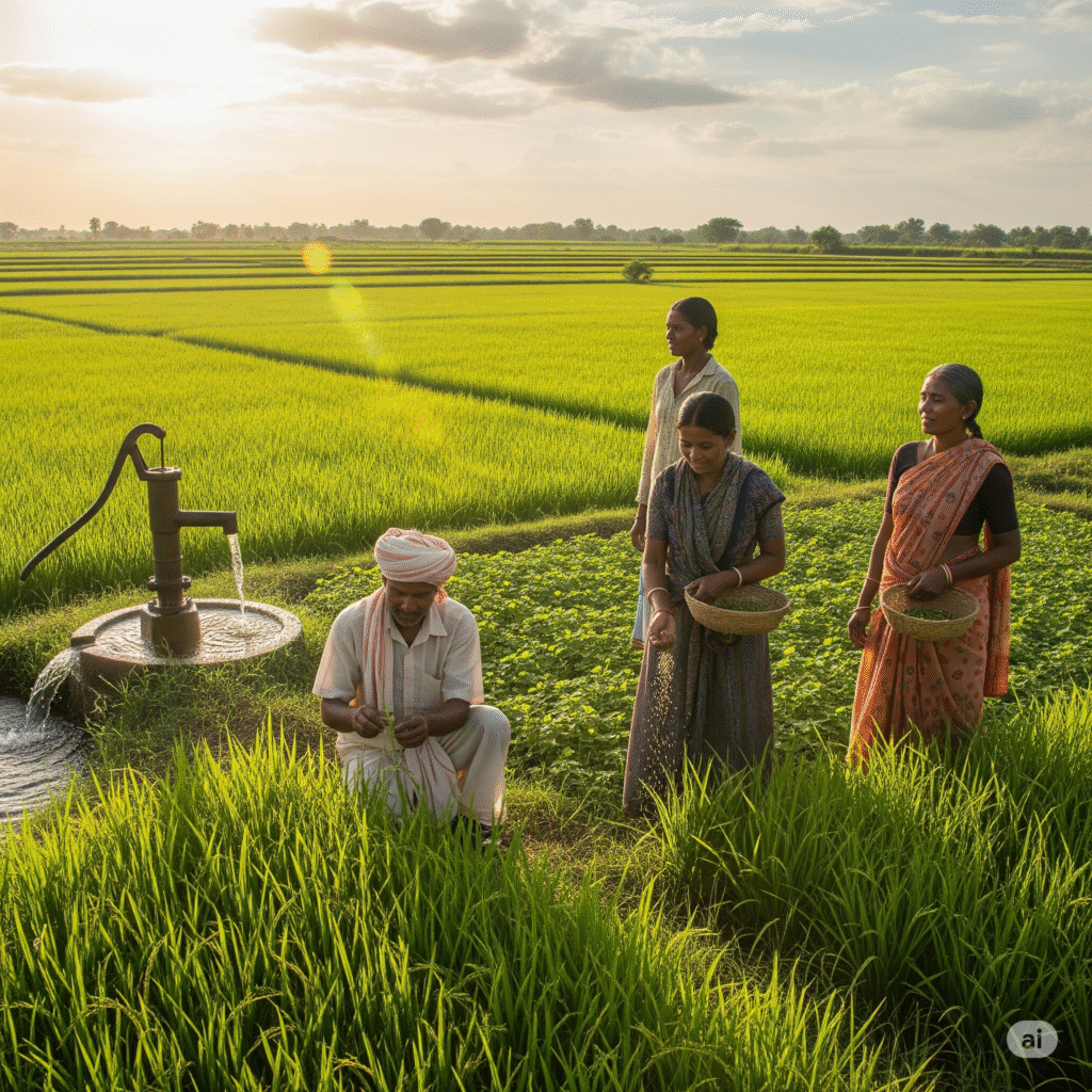 Organic farming in India